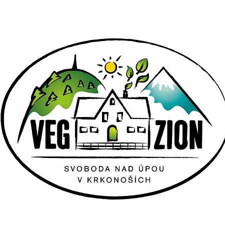 Vegzion - Vegan B&B Svoboda nad Úpou Eksteriør bilde