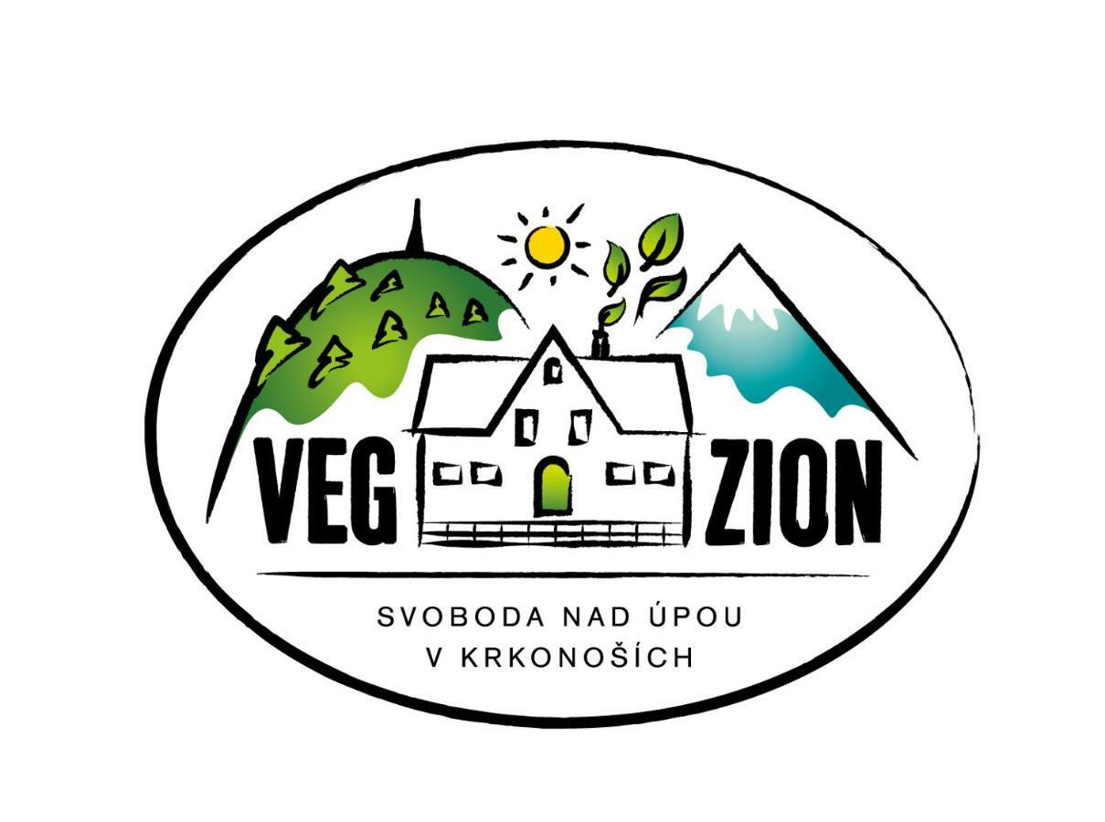 Vegzion - Vegan B&B Svoboda nad Úpou Eksteriør bilde
